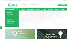 Desktop Screenshot of cementtile.vn